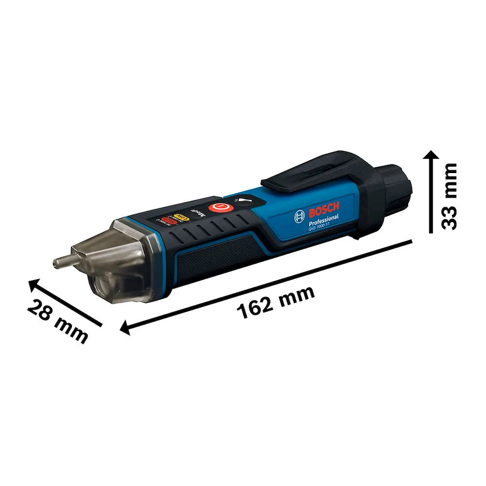 Detector de Tensão Profissional GVD 1000-17 Bosch