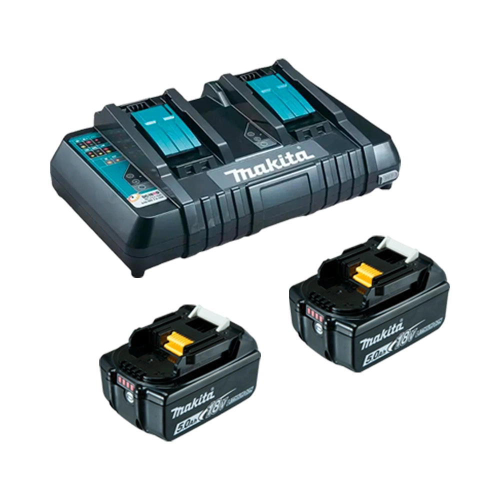 Cortador Grama 2 Bateria 36V (18V+18V) 5Ah 46cm DLM460ZC Makita