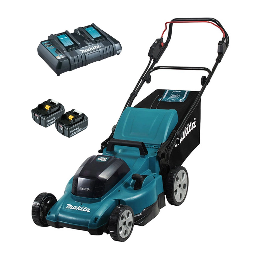 Cortador Grama 2 Baterias 5Ah 36V (18 + 18V) 48CM DLM480ZP Makita 