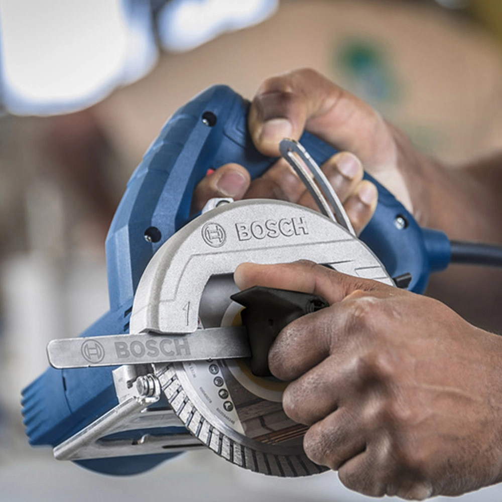 Serra Circular Mármore 5&quot; 1500W Heavy Duty GDC150 Titan Bosch 