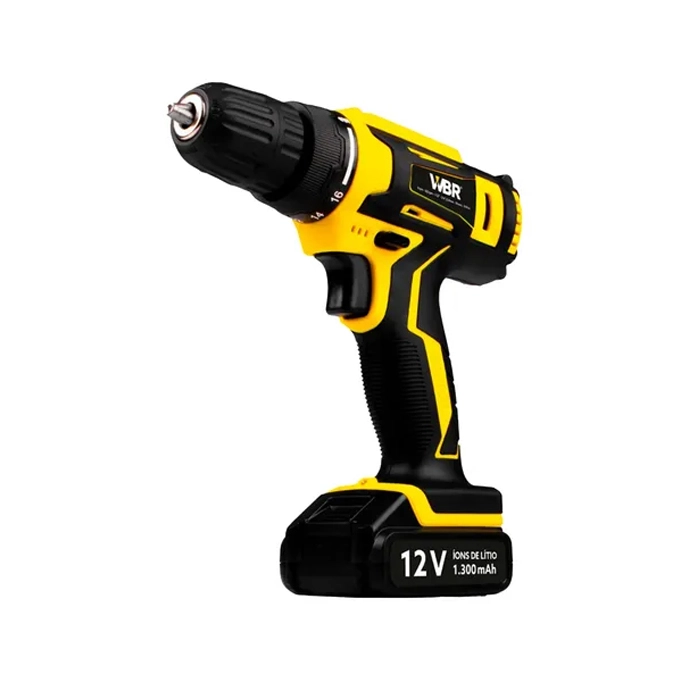 Parafusadeira Furadeira a Bateria 1,3Hp 12V PFWBR012 WBR Wagner