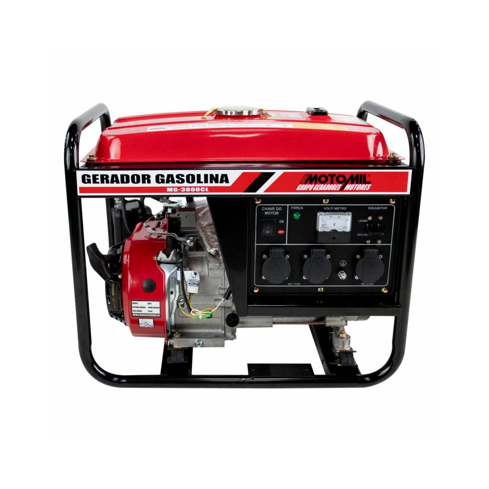 Gerador De Energia Gasolina 4t MG3000CL1 Motomil Gerador De Energia Gasolina 4t MG3000CL1 Motomil