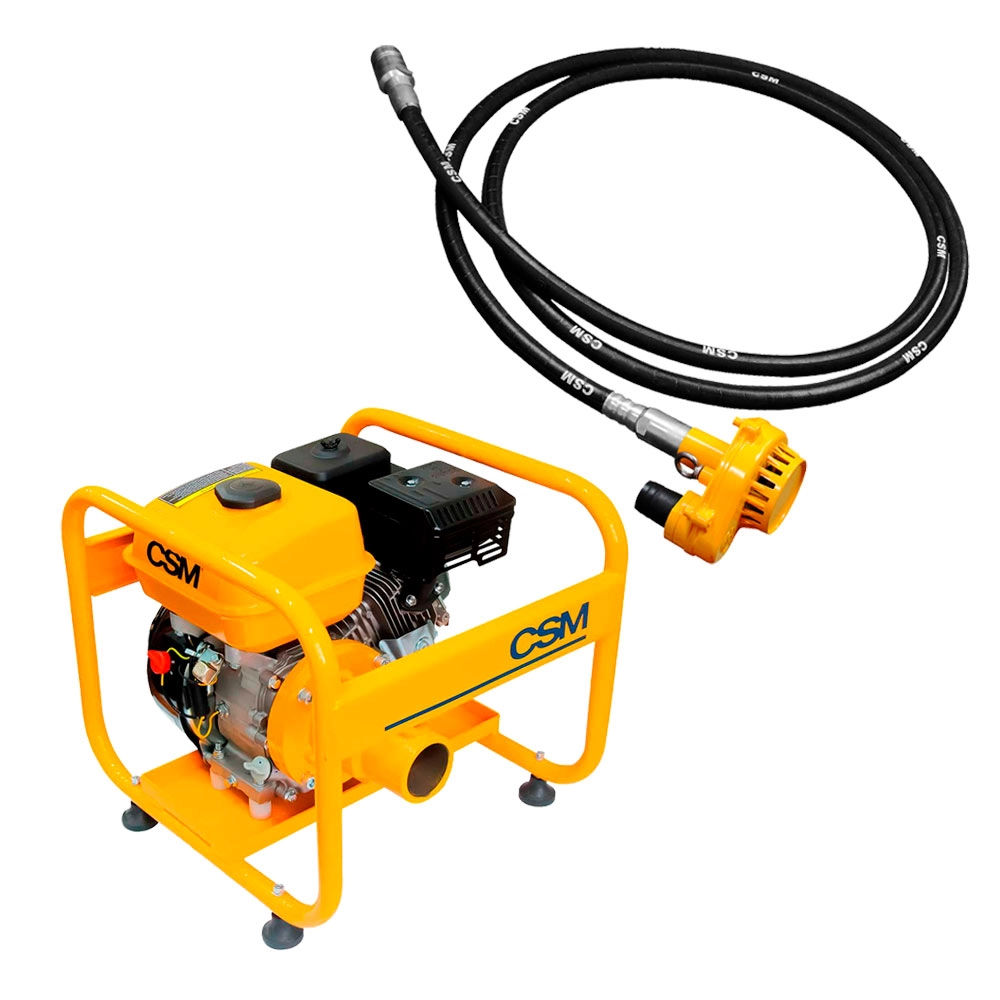 Bomba Submersível de Mangote 6M BS3 Com Motor Acionamento 7HP 4T Base Fixa CSM