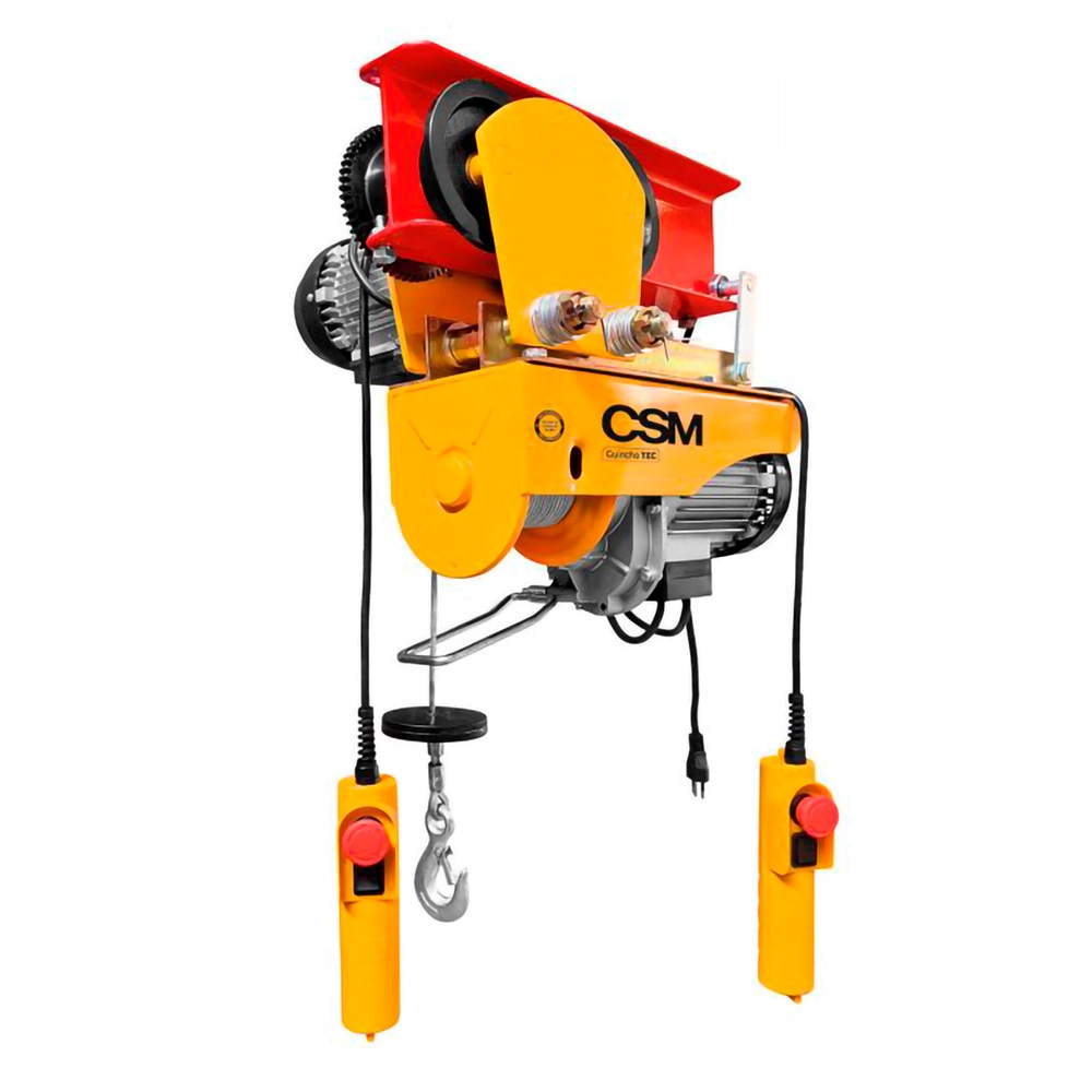 Guincho Talha de Coluna Com Trole Max 1000kg TEC GT1000 CSM 220V