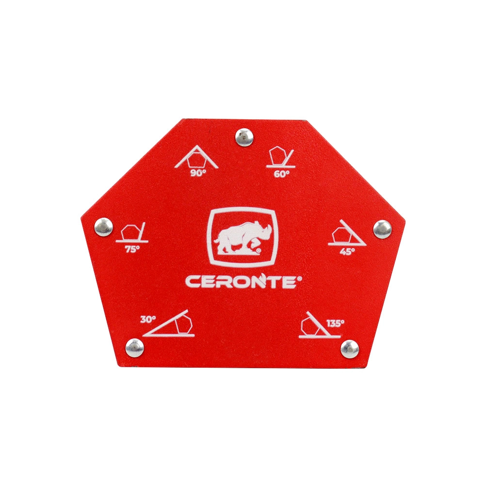 Kit 2un Esquadro Magnético Hexagonal 33kg GEH 033 Ceronte Kit 2un Esquadro Magnético Hexagonal 33kg GEH 033 Ceronte