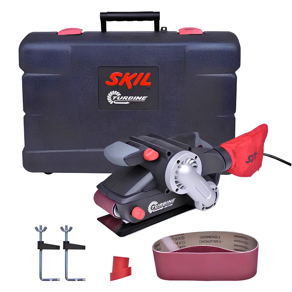 Lixadeira de Cinta 900W Com Maleta 7640 Skil