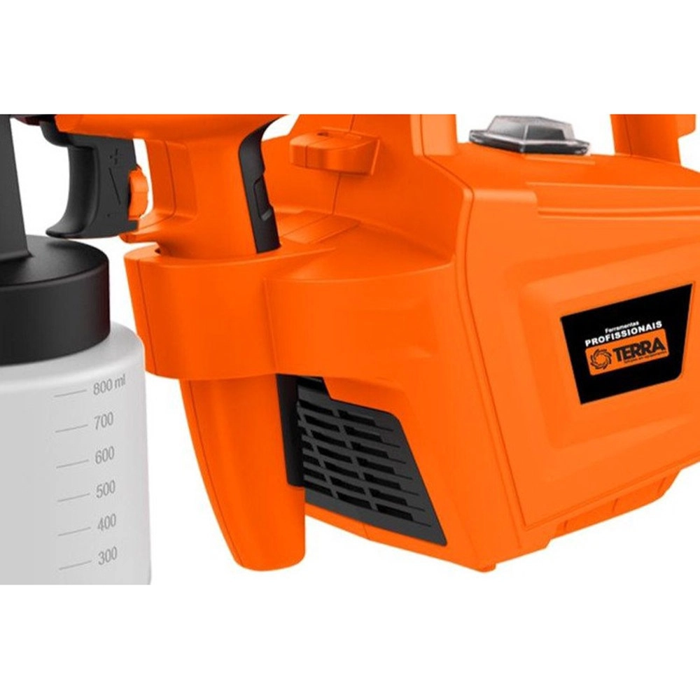 Pistola de Pintura Elétrica HVLP Pulverizadora 650W TP650 Terra 