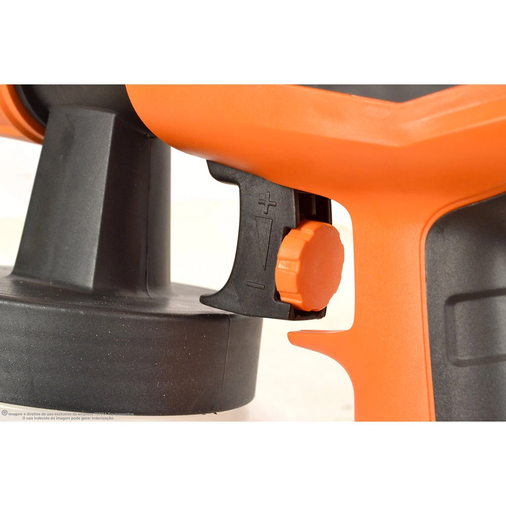 Pistola de Pintura Elétrica HVLP Pulverizadora 650W TP650 Terra 